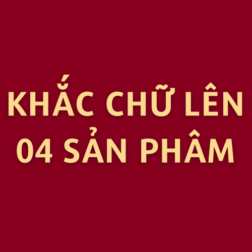 Khắc chữ lên sản phẩm theo yêu cầu - Engraving Service