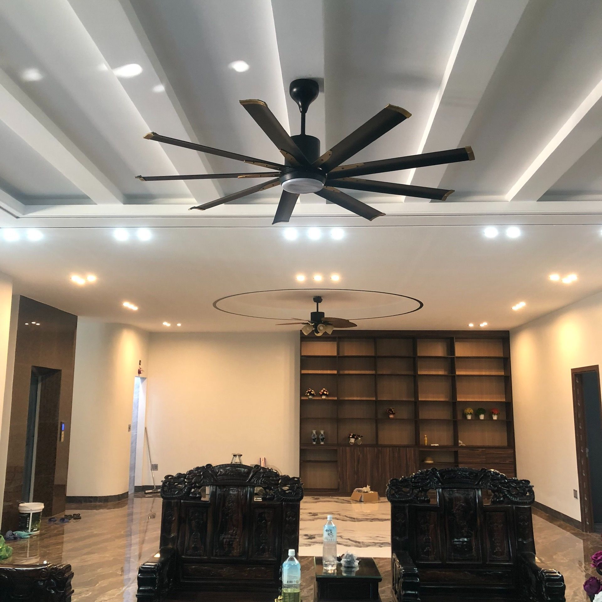 Quạt trần trang trí 9 cánh cao cấp