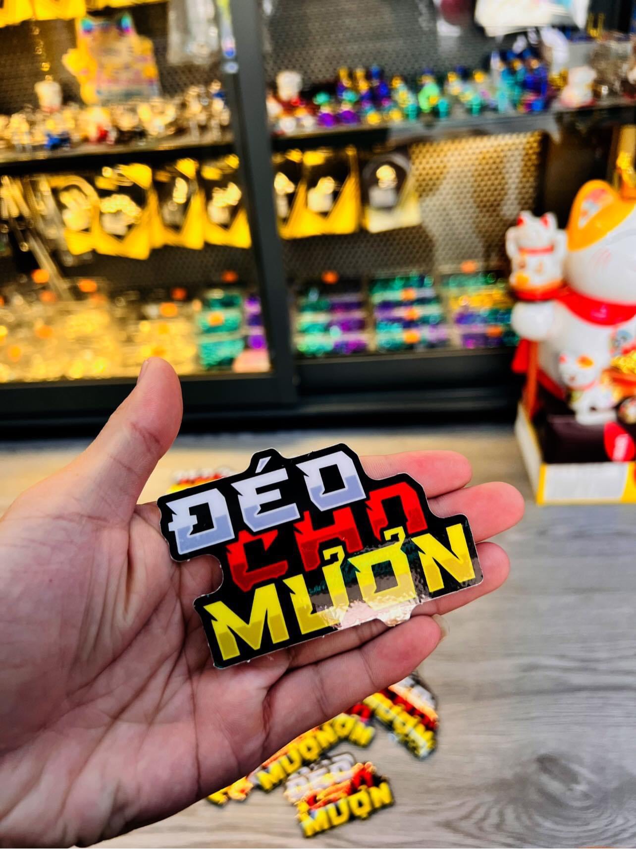 Tem Stick DeoChoMuon - Decal cà khịa