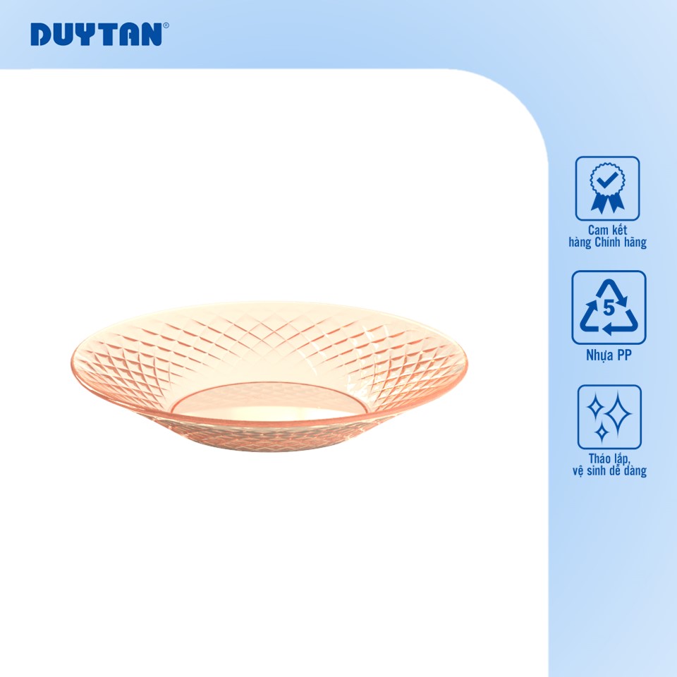 Dĩa Trong Duy Tân size 2T4 - 2T6 Đựng Thực Phẩm Bắt Mắt