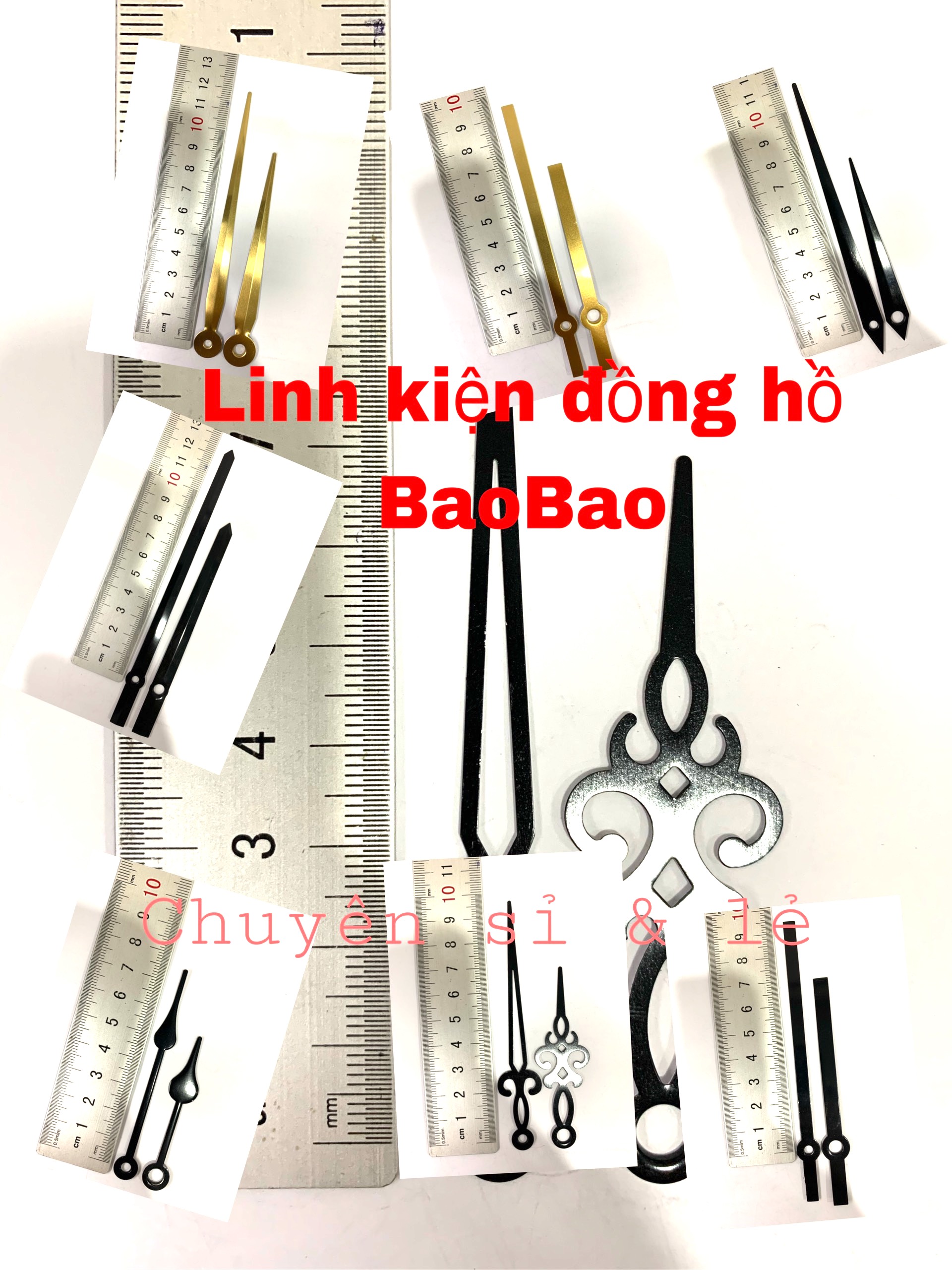 Kim đồng hồ - Có kèm kim giây --- List 1