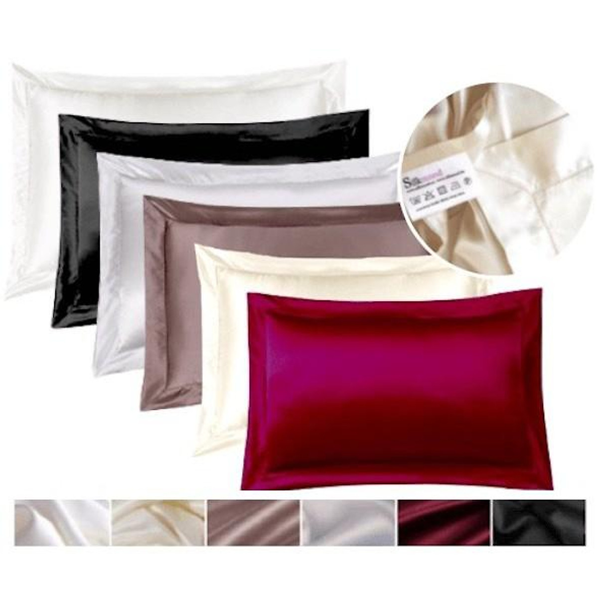 (BEST SELLER) Áo Gối Phi Lụa Đủ Size Loại 1 Mềm, Mát Mịn Lan Pham Bedding-Giao màu ngẫu nhiên trong chương trình sale
