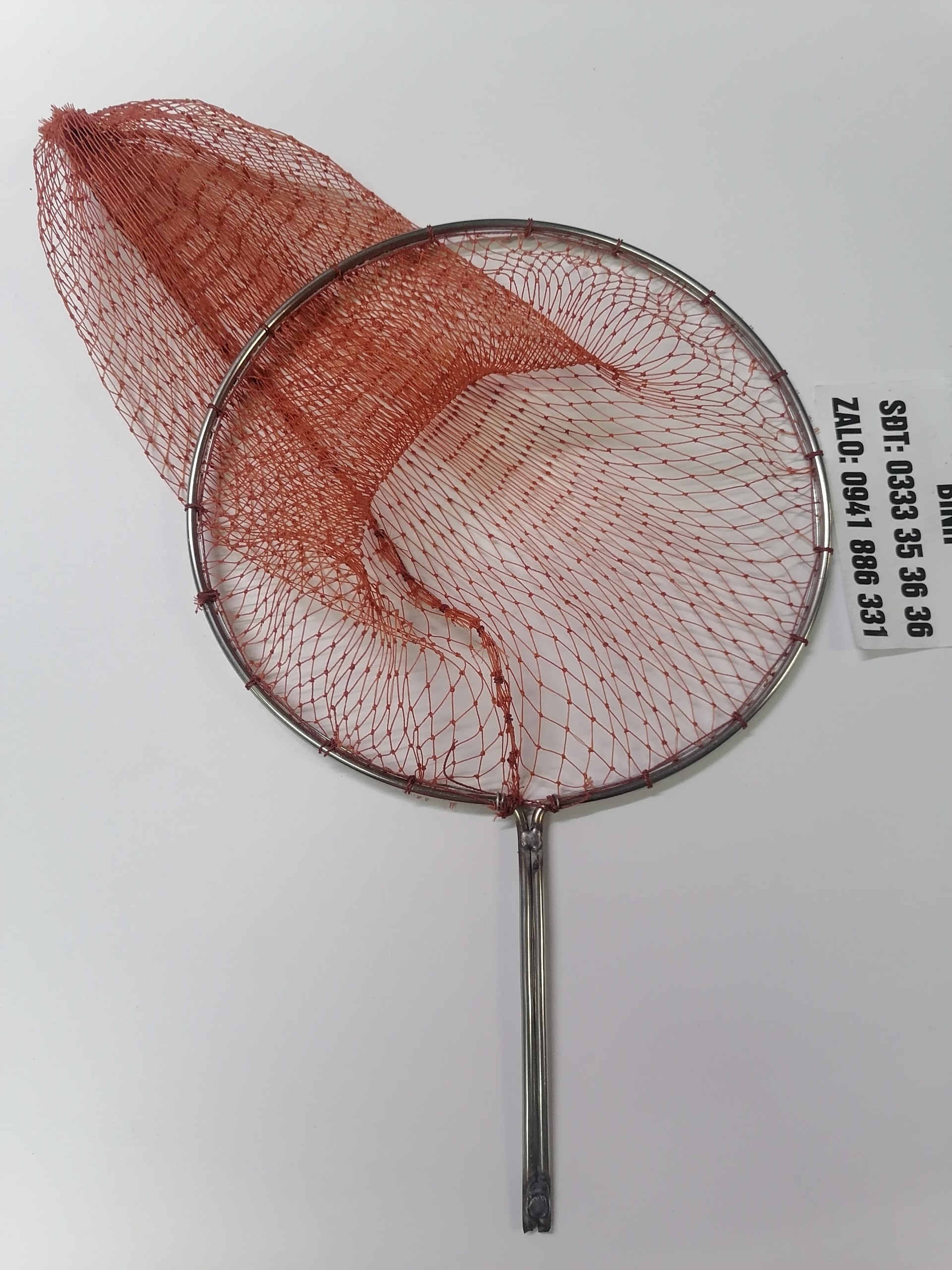 Vợt cá, vợt lưới inox.