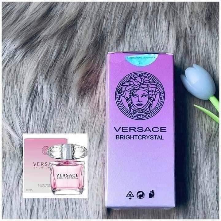 Nước hoa mini Pháp Hparfum VERSACE BRIGHTCRYSTAL Nữ dạng xịt 25ml