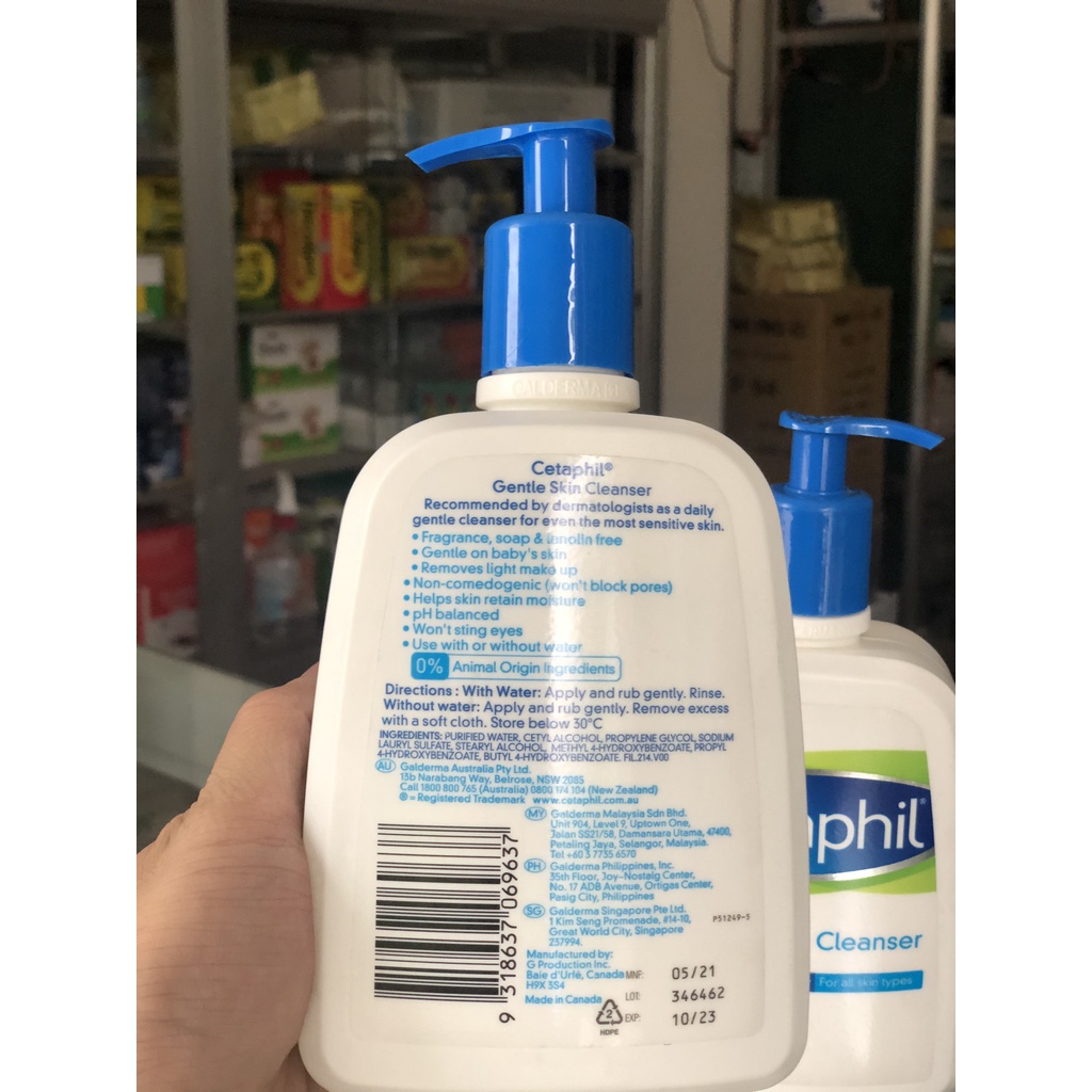 Sữa rửa mặt Cetaphil Gentle Skin Cleanser