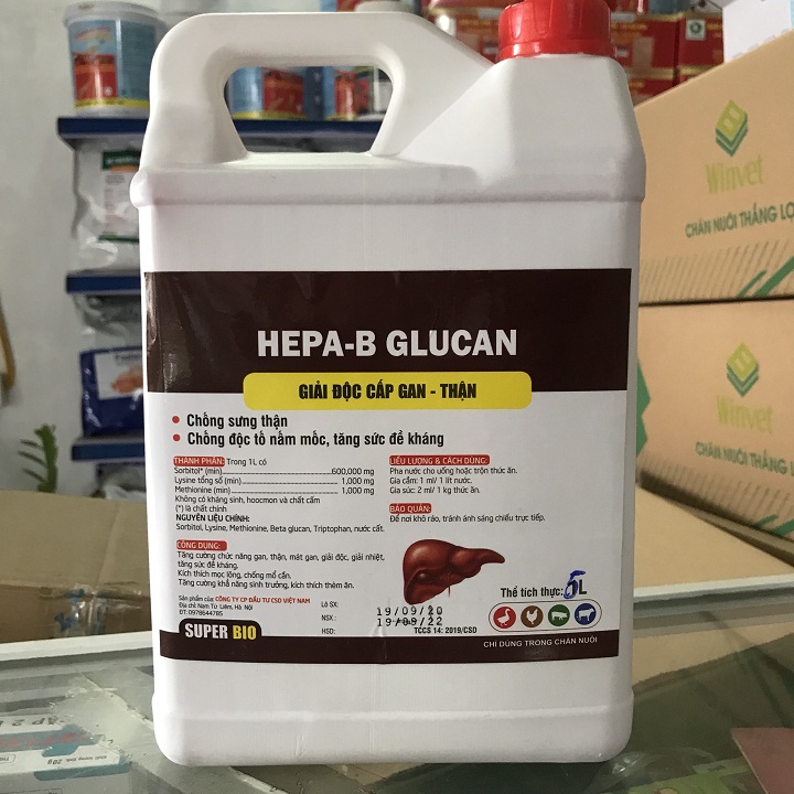 Giải độc gan thận can 5L