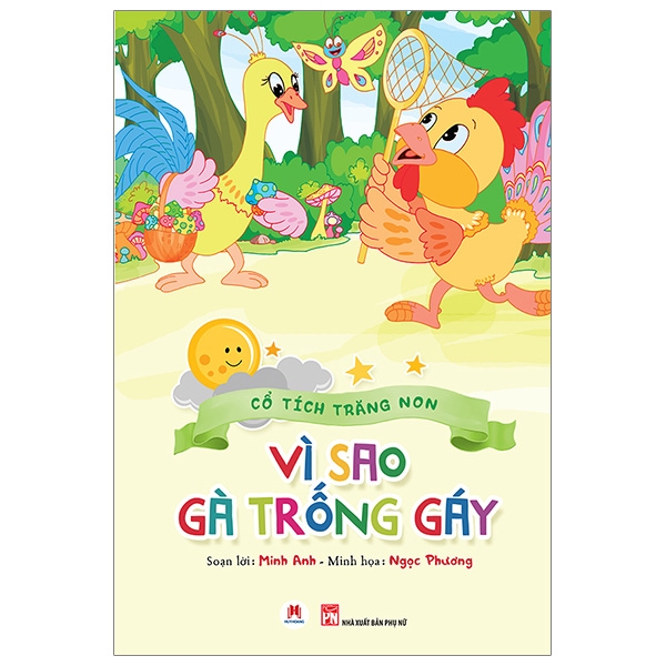 Fahasa - cổ tích trăng non - vì sao gà trống gáy