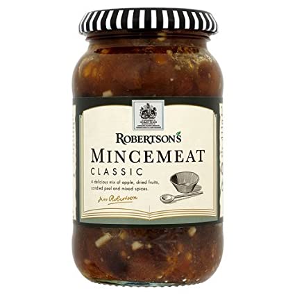 Sốt hỗn hợp trái cây và thịt hiệu Robertson’s Mincemeat - Nhập khẩu UK 411g