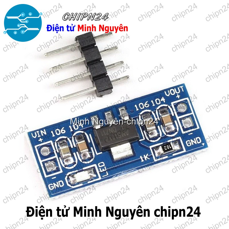 [1 cái] (D18) Mạch Nguồn 3V3 Mini AMS1117 - HH000996