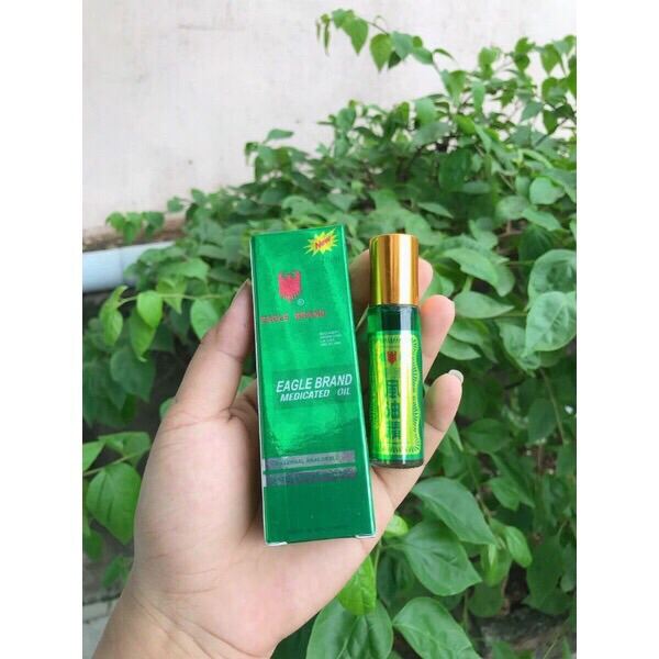 ComBo 3 chai Dầu xanh Con Ó dạng lăn 10ml