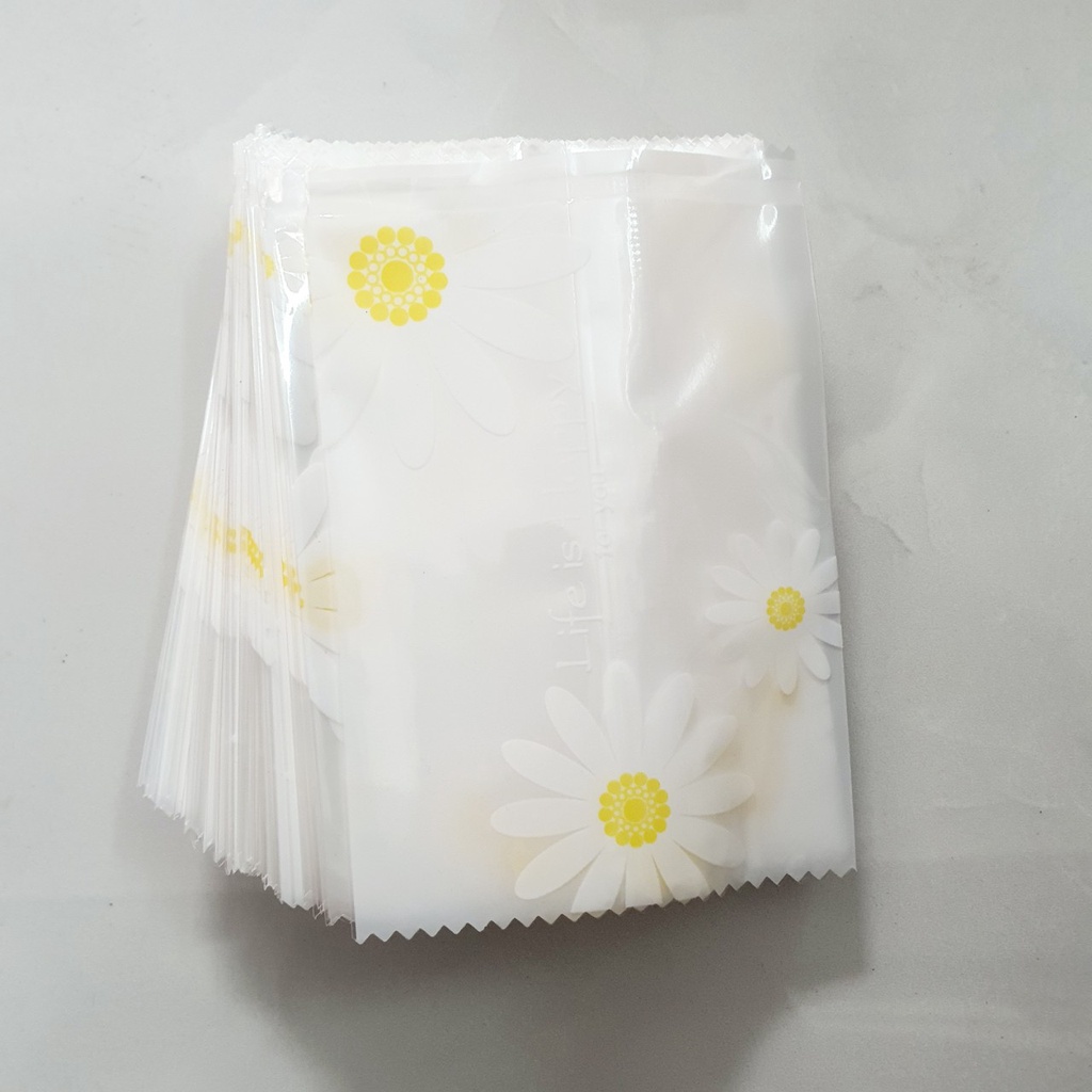 Túi kẹo Hoa cúc (100c) 7*10cm