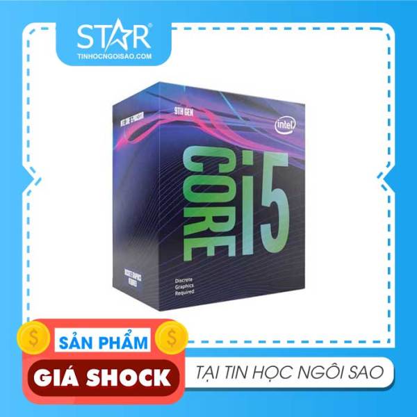 Bảng giá [HCM]CPU Intel Core i5 9400F (4.10GHz 9M 6 Cores 6 Threads) Box Chính Hãng (Không GPU) Phong Vũ