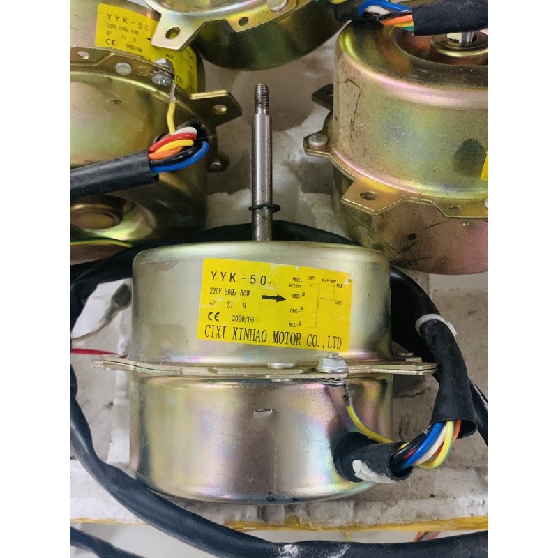 Motor quạt hơi nước Motor quạt điều hoà 50w 3 tốc độ lõi đồng nguyên chất