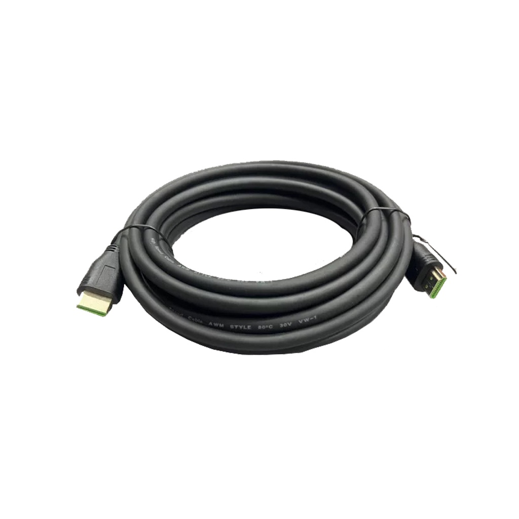 Dây cáp HDMI 15M tròn đen trơn Full HD