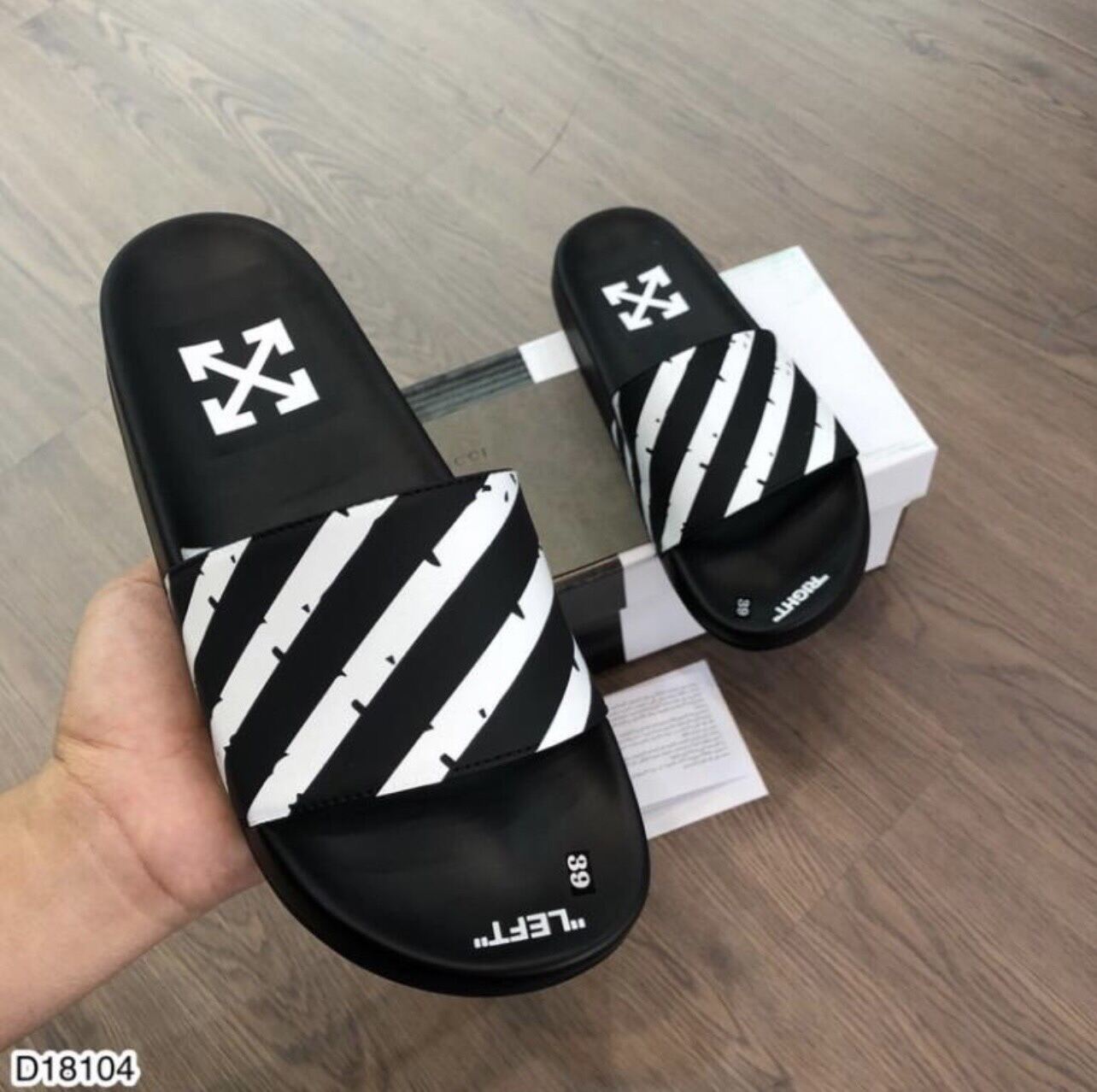Dép Lê Nam Right-Left Đế Cao Su Cao Cấp
