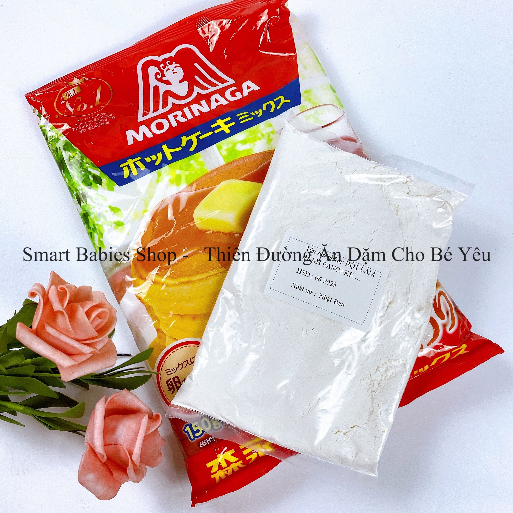 Bột làm bánh Pancake Morinaga Nhật Bản