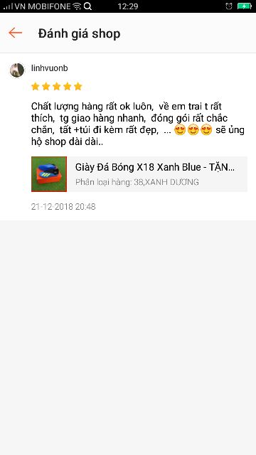 Giày Đá Bóng X18 - Tặng Tất: Khâu Kín Đế