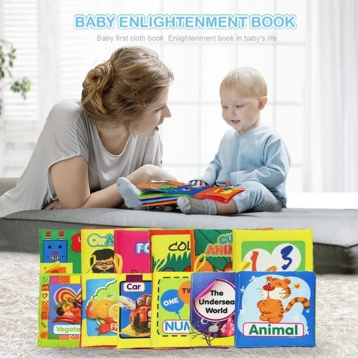 Sách vải tiếng anh nhiều chủ đề cho bé