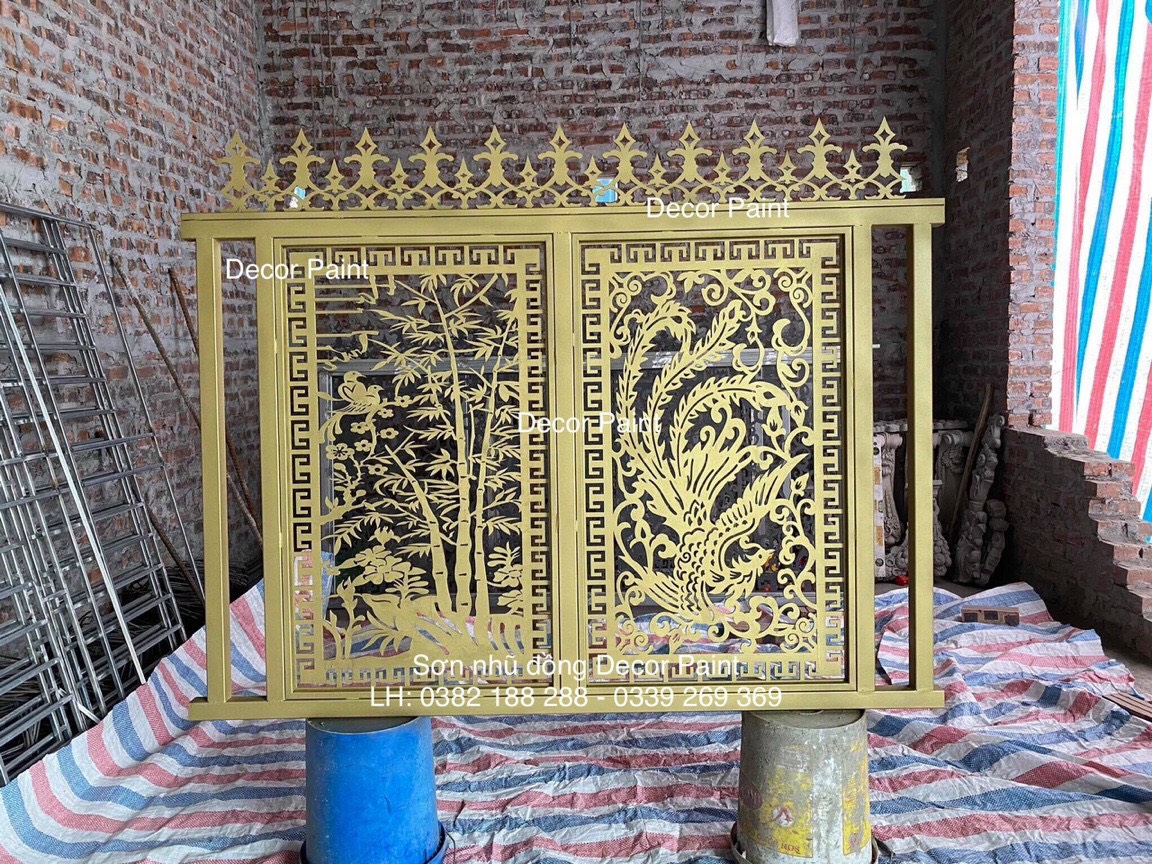 Sơn nhũ đồng xanh Decor Paint