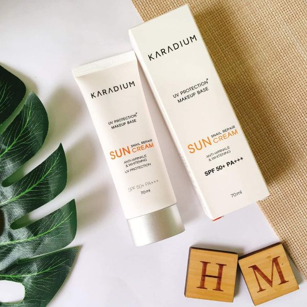 Kem Chống Nắng Karadium Snail Repair Sun Cream Spf 50+ Pa+++ - 204
