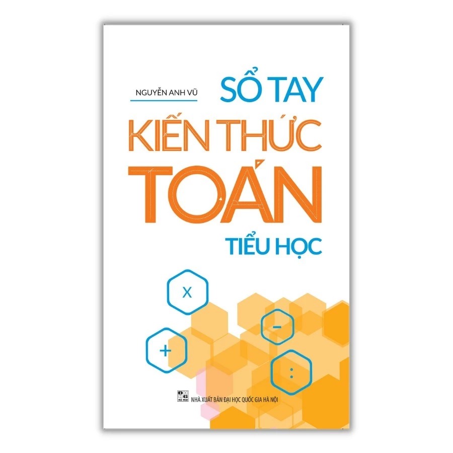 Sách: Sổ Tay Kiến Thức Toán + Tiếng Anh + Tiếng Việt Tiểu Học