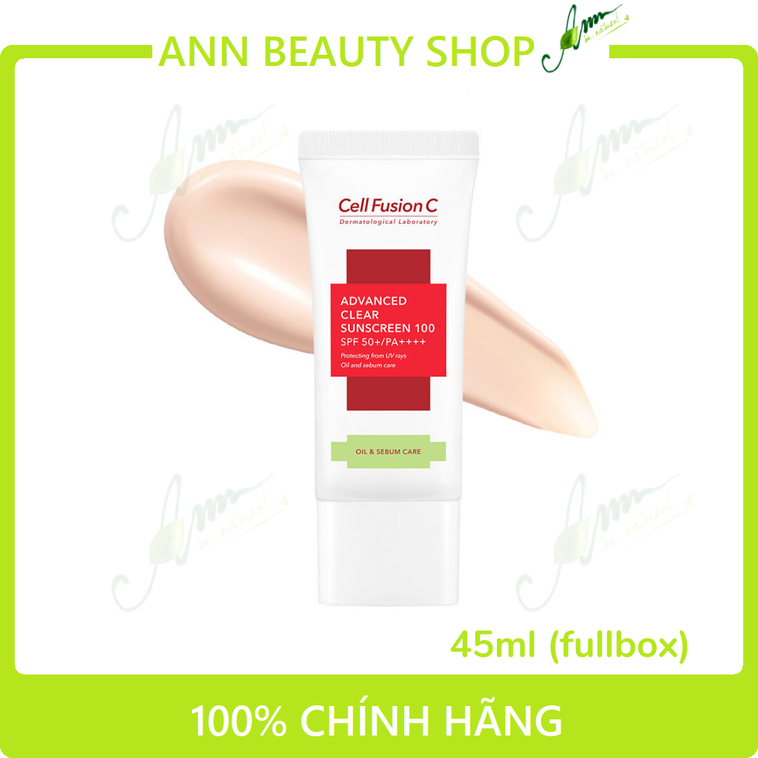 Kem chống nắng cell fusion clear sunscreen spf50+/pa++++