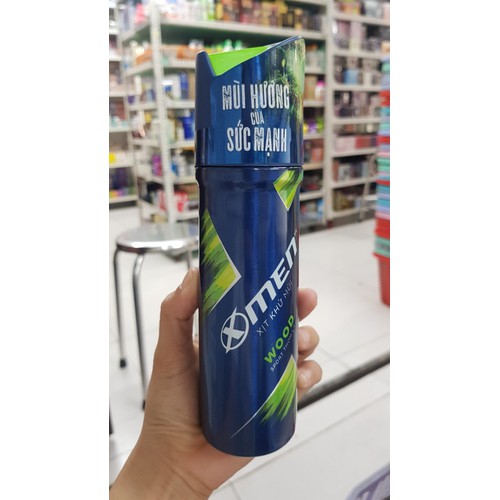 Xịt khử mùi X-men Wood 150ml