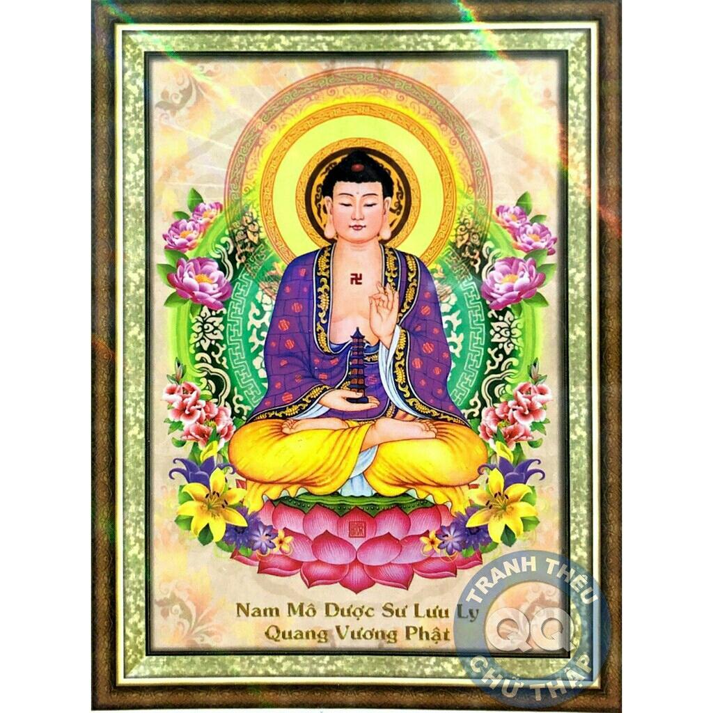 tranh đính đá PHẬT kích thước 50×70cm