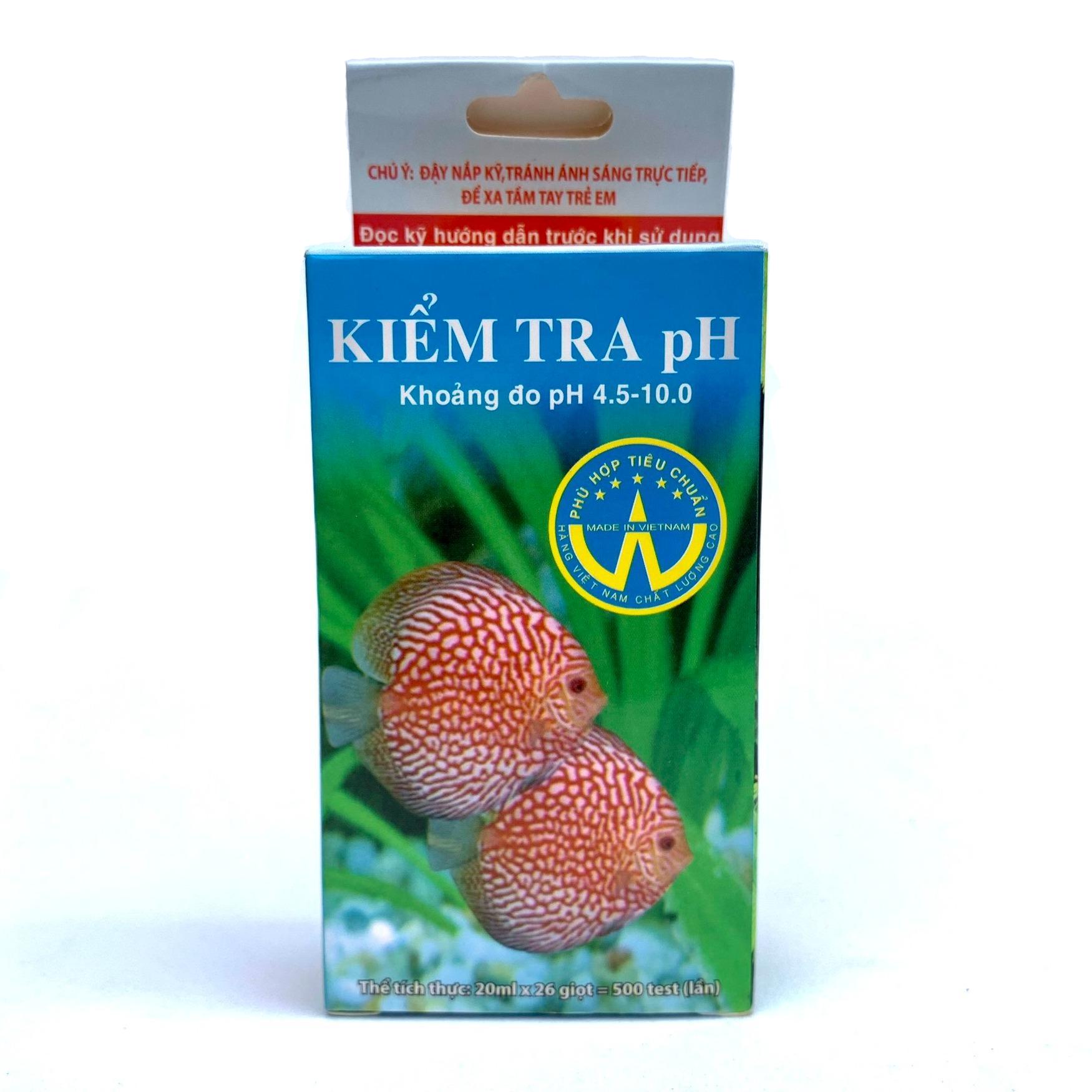 Dung dịch kiểm tra pH nước hồ cá