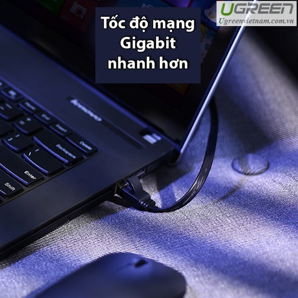 Cáp mạng đúc sẵn Cat6 dài 2m  Ugreen 50185 cao cấp