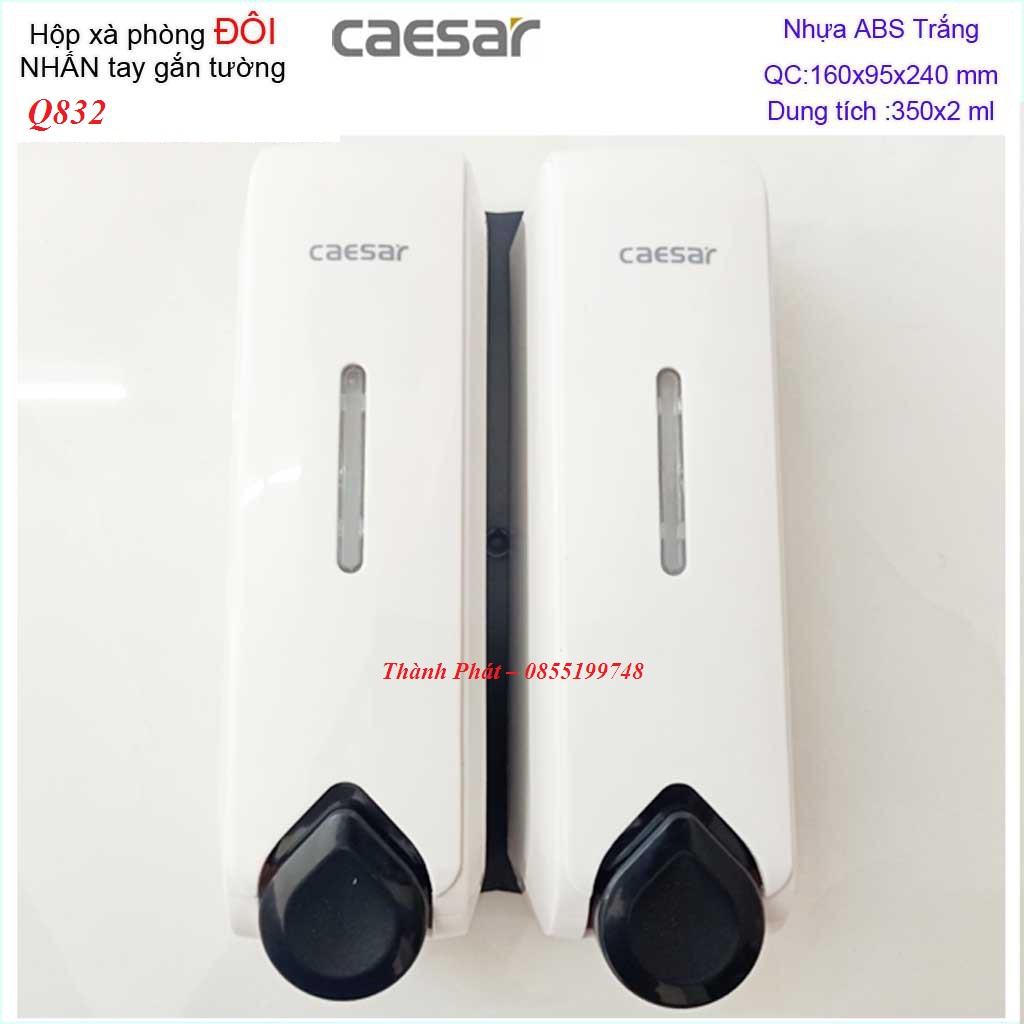 [HappyHomeHN11] [CHÍNH HÃNG] HỘP ĐỰNG XÀ PHÒNG CAESAR Q831, Q832, ST005