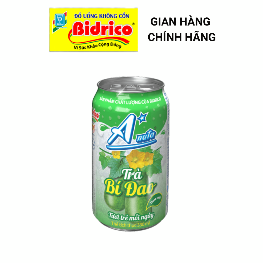 Trà Bí Đao A*nuta ( Thùng 24 lon 330ml ) - Sản phẩm của Bidrico