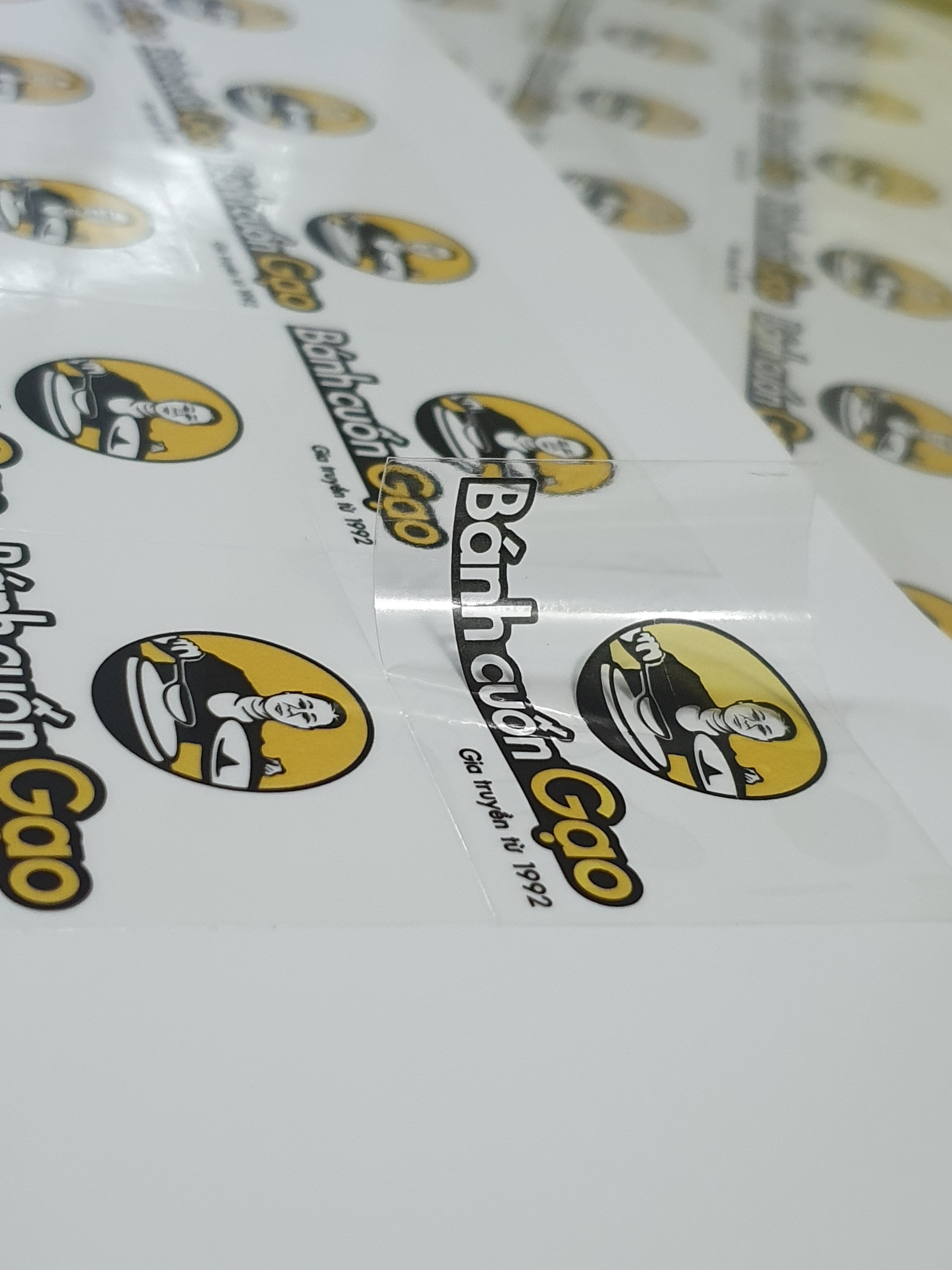 Decal trong AMAZON - khổ A4 - Xấp 100 tờ