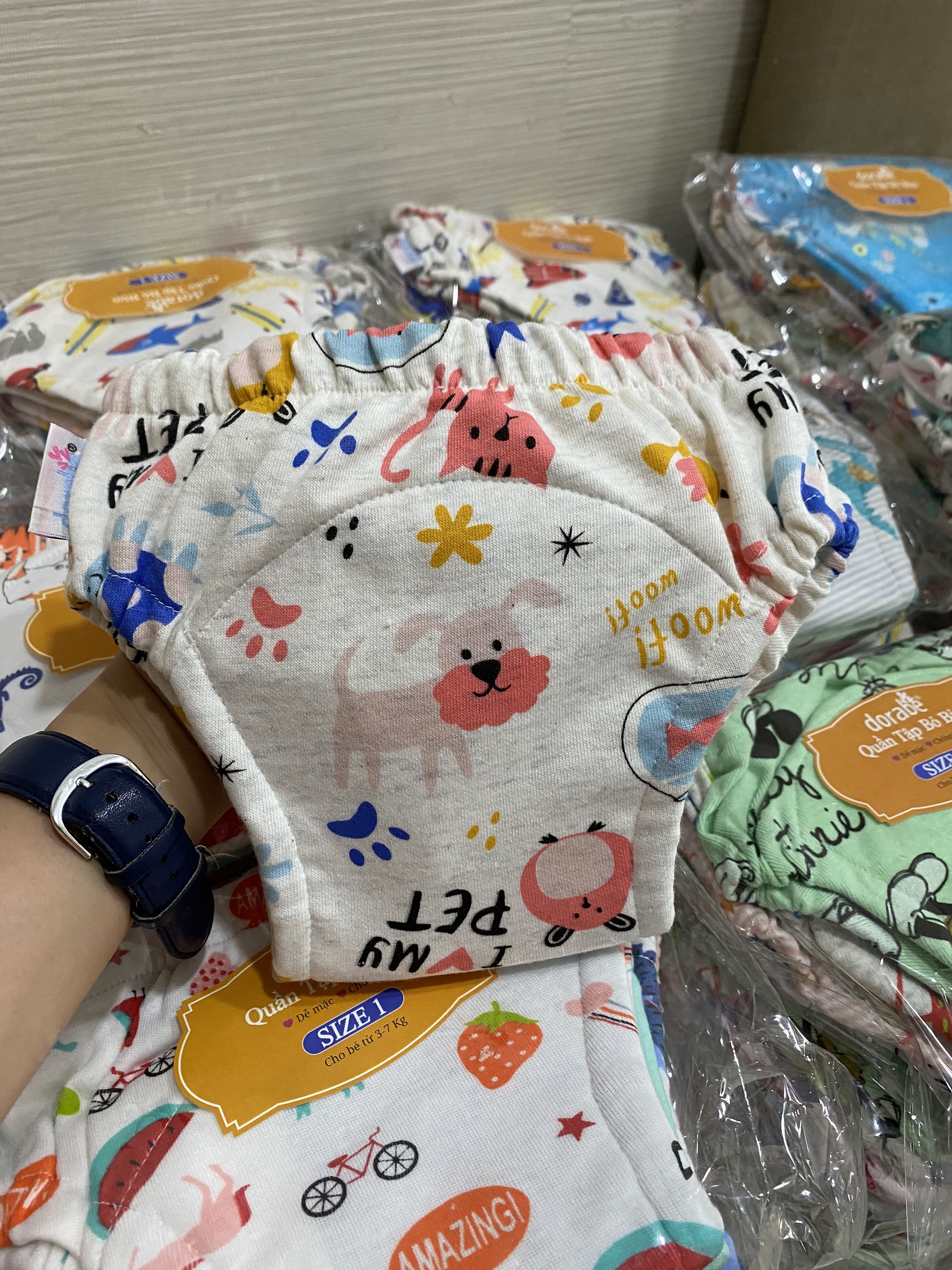 COMBO 5 QUẦN BỎ BỈM DORABE SIZE 1