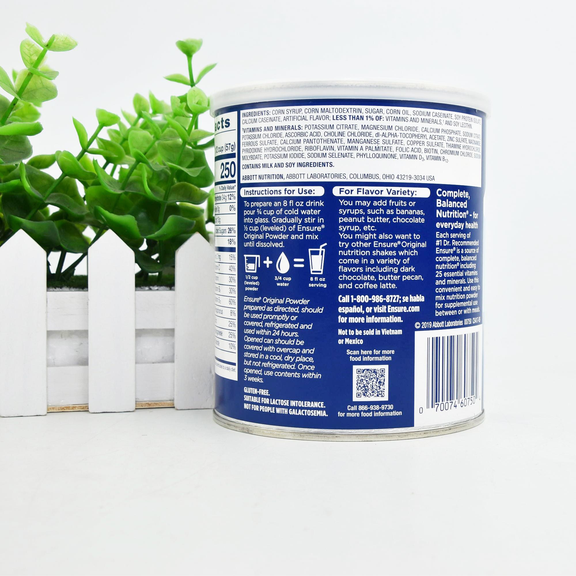 [ DATE MỚI 2022] LỐC 6 SỮA BỘT ENSURE MỸ 397G ORIGINAL