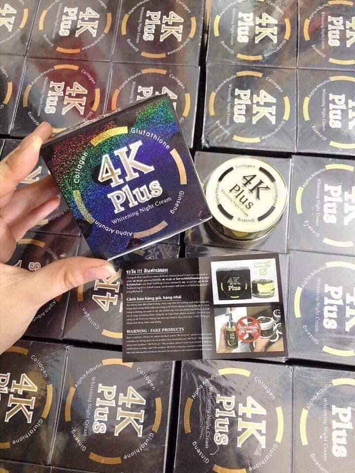 Kem nhân sâm dưỡng trắng 4K plus THÁI LAN-20g