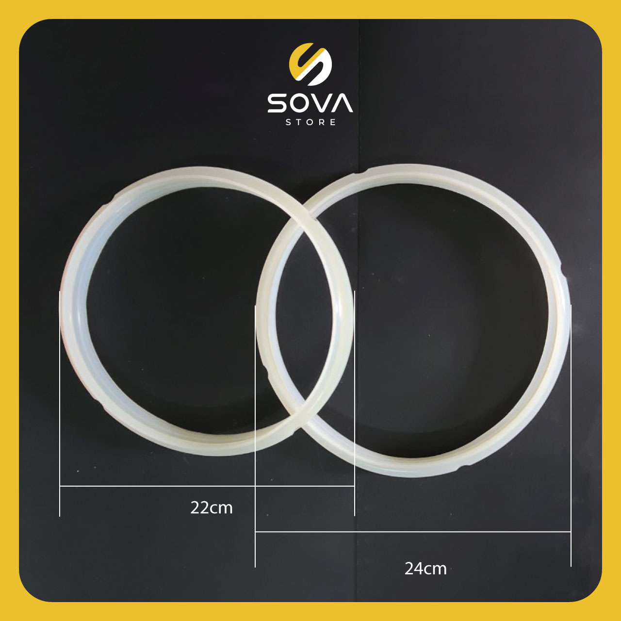 Gioăng nồi áp suất điện đa năng - 22 - 24 cm
