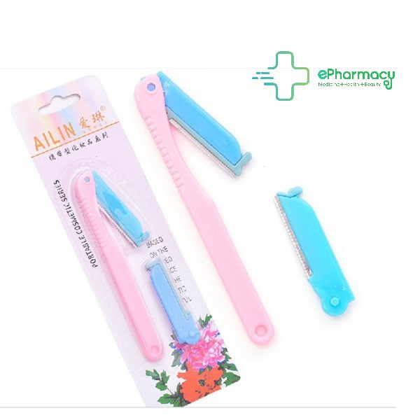 Dao cạo lông mày Ailin 2 lưỡi - ePharmacy Tools