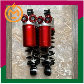Phuộc dầu sau xe đạp điện 18.50 cm có bình dầu