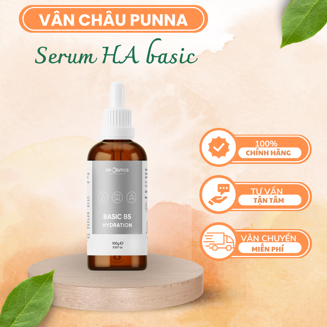 [Chính Hãng] Tinh Chất HA Drceutics Cấp Ẩm Và Căng Bóng Da Hyaluronic Acid + NMFs HA Basic Drceutics