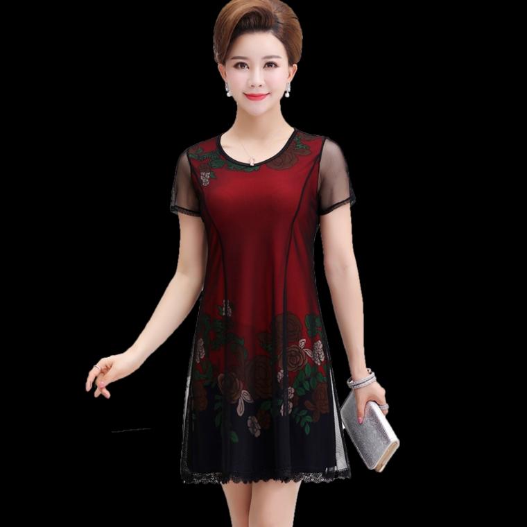 Đầm dự tiệc trung niên big size