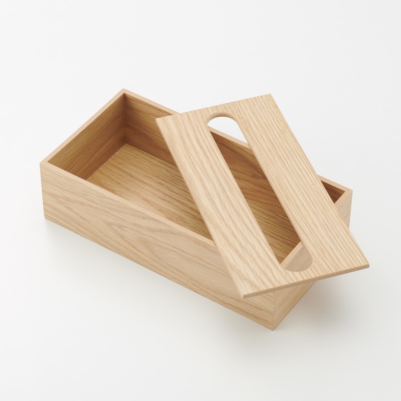 Muji Hộp Khăn Giấy Gỗ