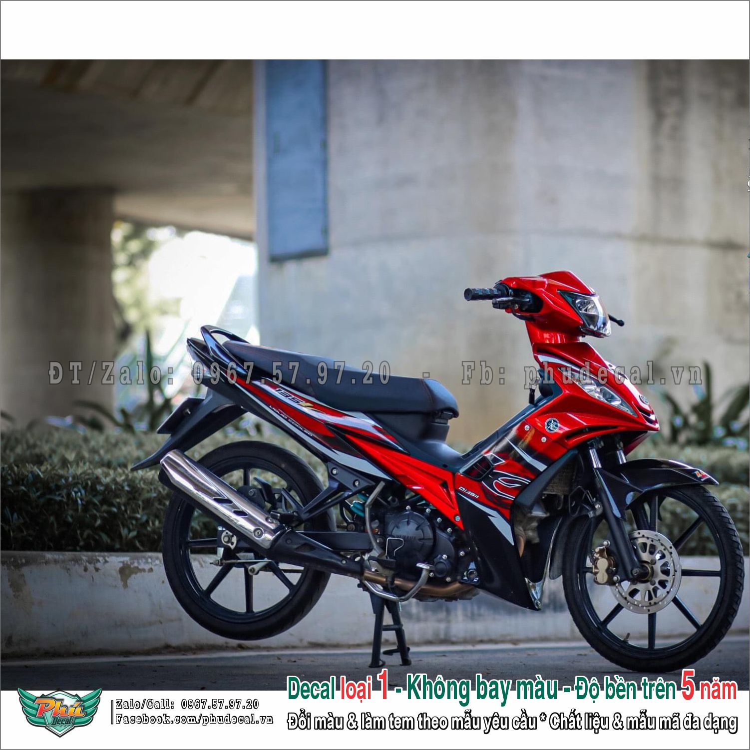 Tem rời ex 2005-2010 đỏ lc đỏ đen
