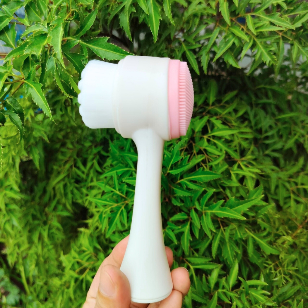 Cọ Rửa Mặt 2 Đầu Massage Mặt