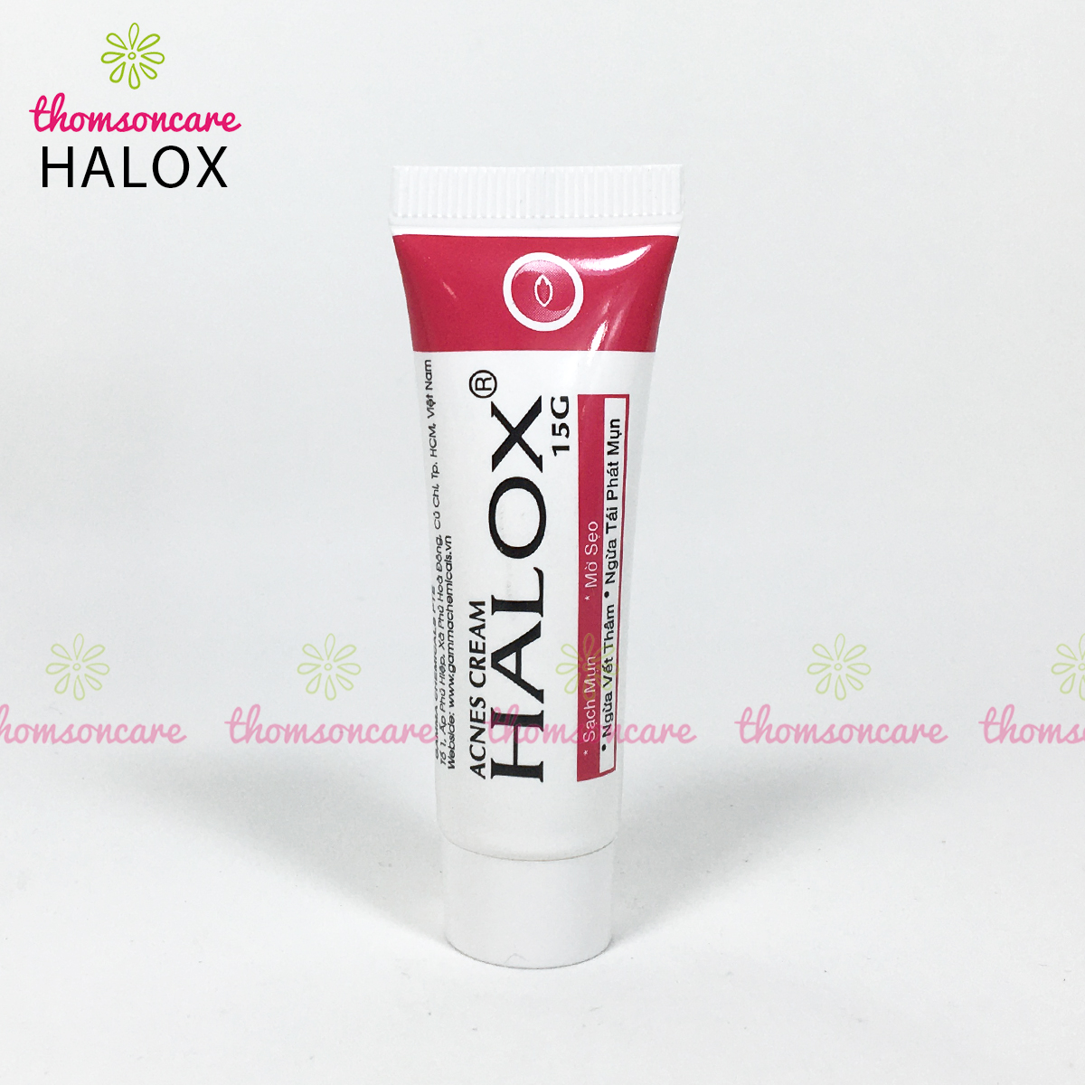 Halox - kem ngừa mụn, hết sẹo - Tuýp 15g