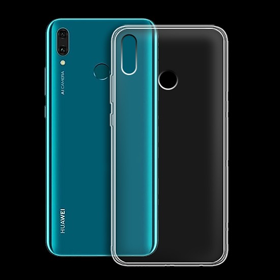 Ốp lưng dẻo trong chống bẩn, chống ố vàng cho Huawei Y9 2019