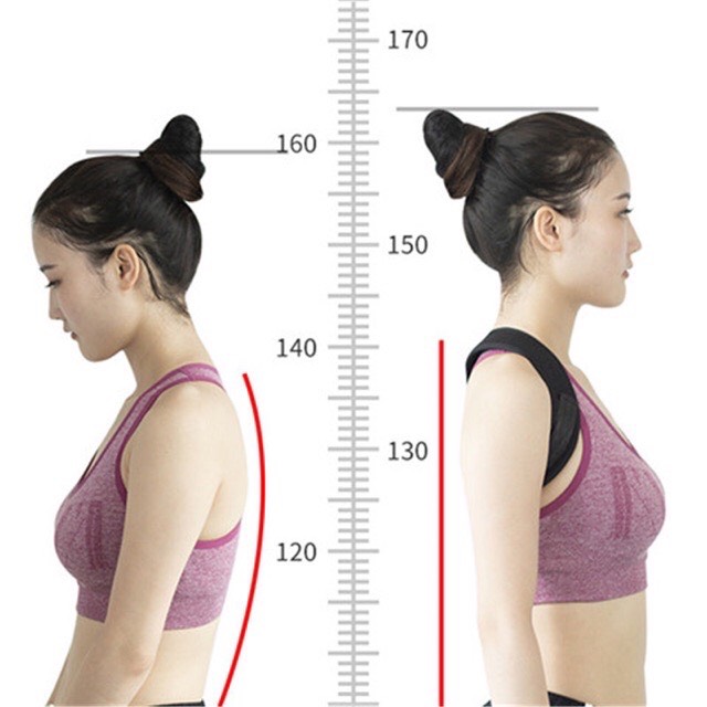[Freeship] Đai chống gù lưng nam nữ Posture corrector
