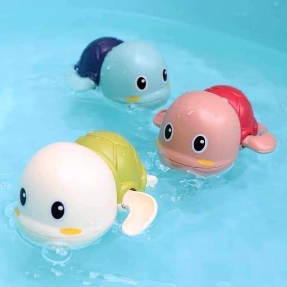 set 3 rùa vặn cót bơi trong nước cho bé