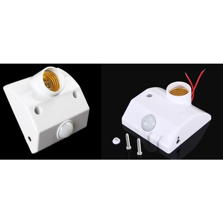 Combo Đuôi và bóng đèn led cảm ứng chuyển động (tiết kiệm điện)