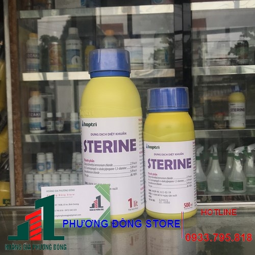 Dung dịch khử khuẩn  Sterine - Chai 500ml
